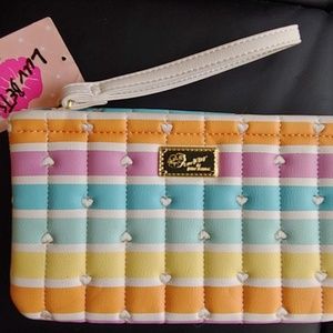 New Betsey Johnson  Wristlet